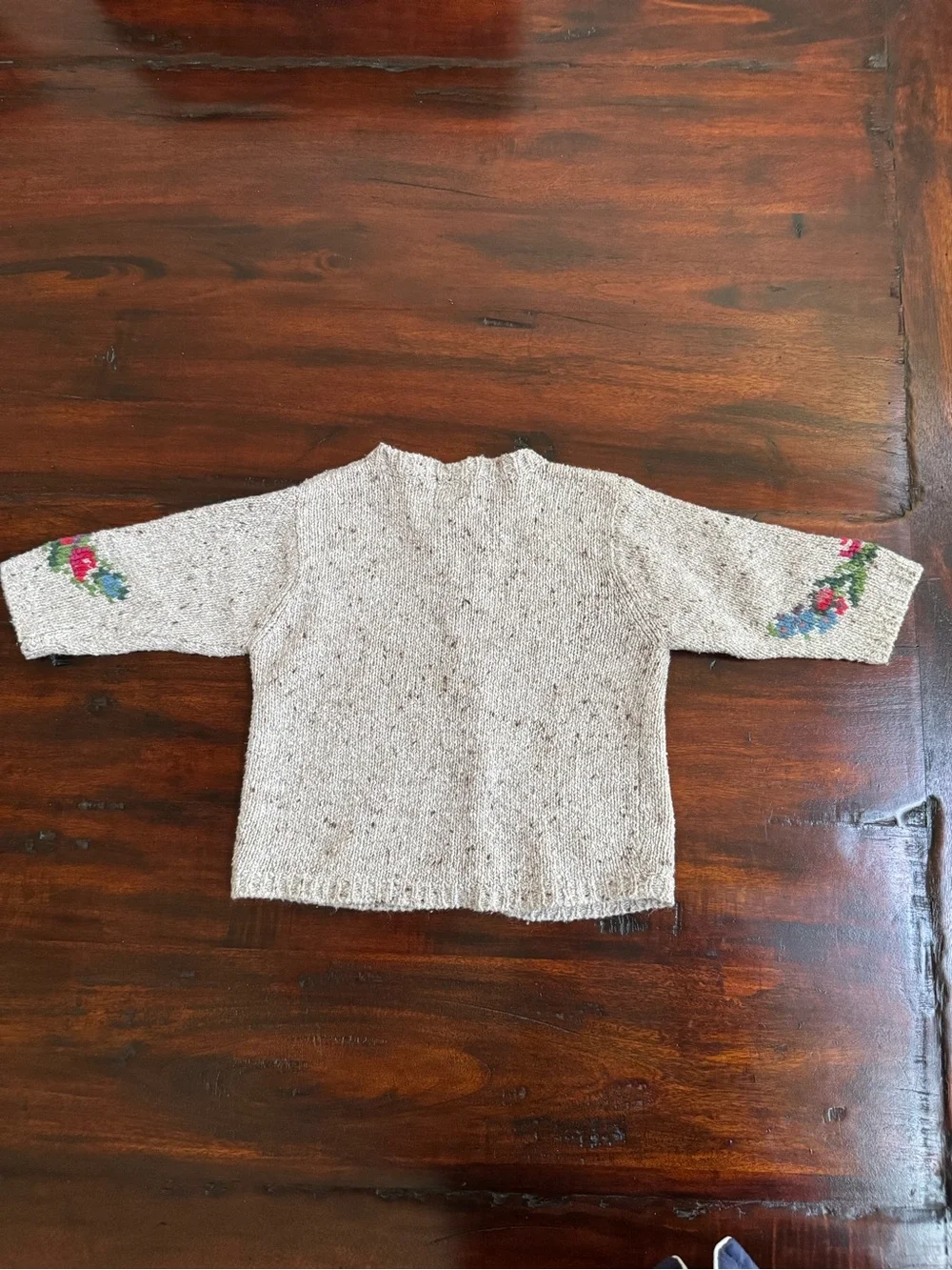 Vintage Multicolored Baby Gap Cardigan 90s Floral Baby Toddler S 3-12 Months